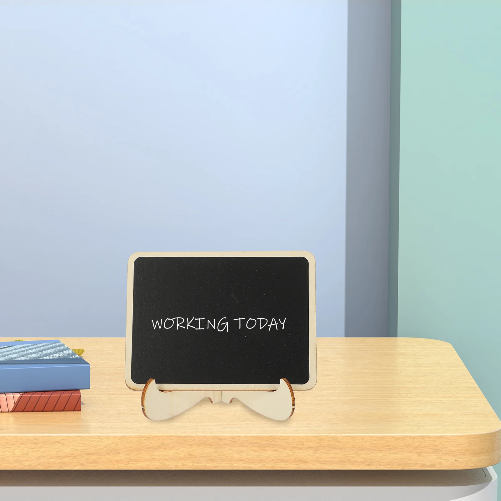 10 قطعة علامات السبورة الصغيرة لوحات الرسائل الصغيرة السبورة سطح المكتب قابل للمسح مذكرة مجلس ديكور الحفلات علامات السبورة الصغيرة #1