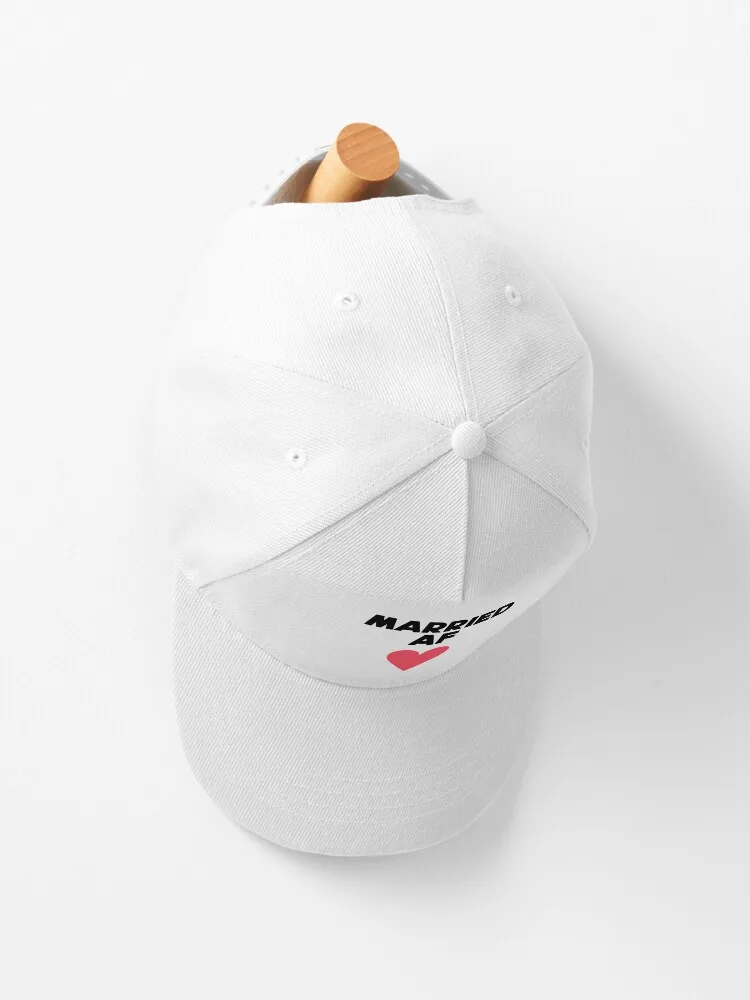 Married AF Typography Red Heart Cap For Men Women Summer Outdoor Sun Baseball Hats New Fashion Hat