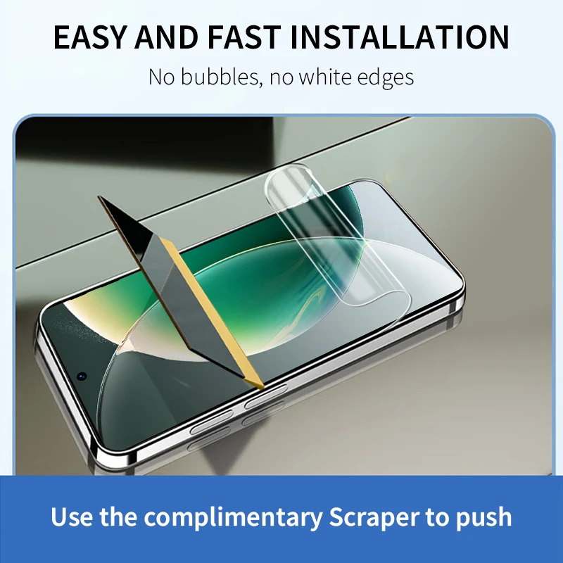 5 Pcs Hydrogel Film For Honor 300 200 100 90 Pro Lite Magic 7 6 5 Pro Lite X9A X8A X7A X9B X8B X7B Full Cover Screen Protector