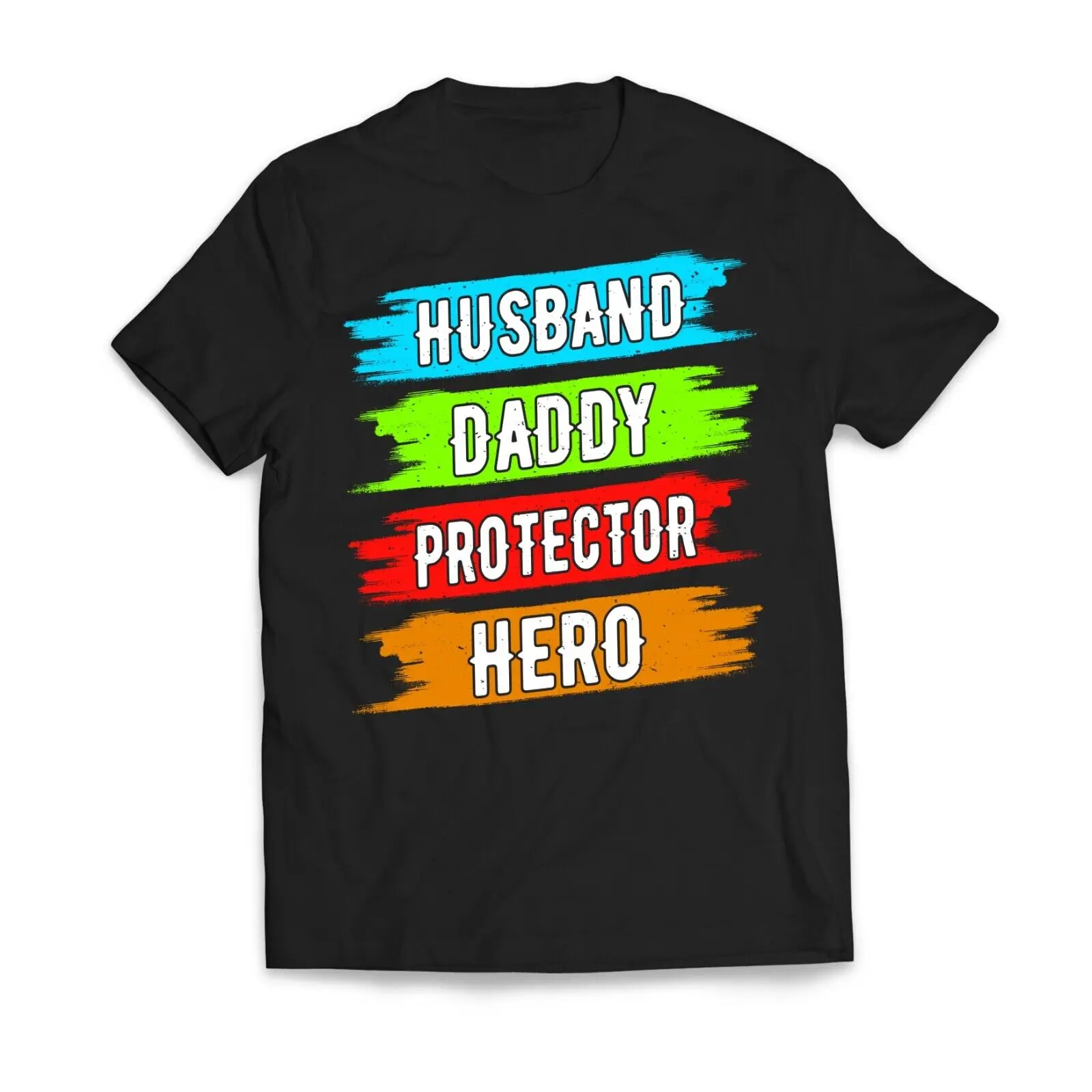 Fathers Day Husband Daddy Protector Hero T-Shirt