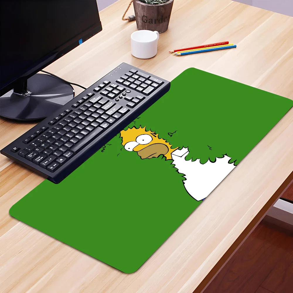 Non-slip Mouse Pad The S-Simpsons Suitable For Office Computers Laptops E-sports Game Desk Mats XXL Keyboard