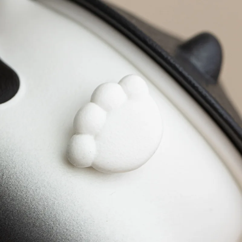 Creative Panda Travel Tea Set Business Tea Set Gifts Practical Printable One Pot Two Cups