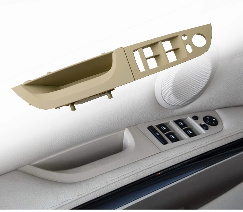 Links Fahrer Türgriff Fenster Schalter Abdeckung Panel Trim Pull Griffe Ersatz Für BMW 3er E90 E91 316 318 320 325 328i – Detail 1