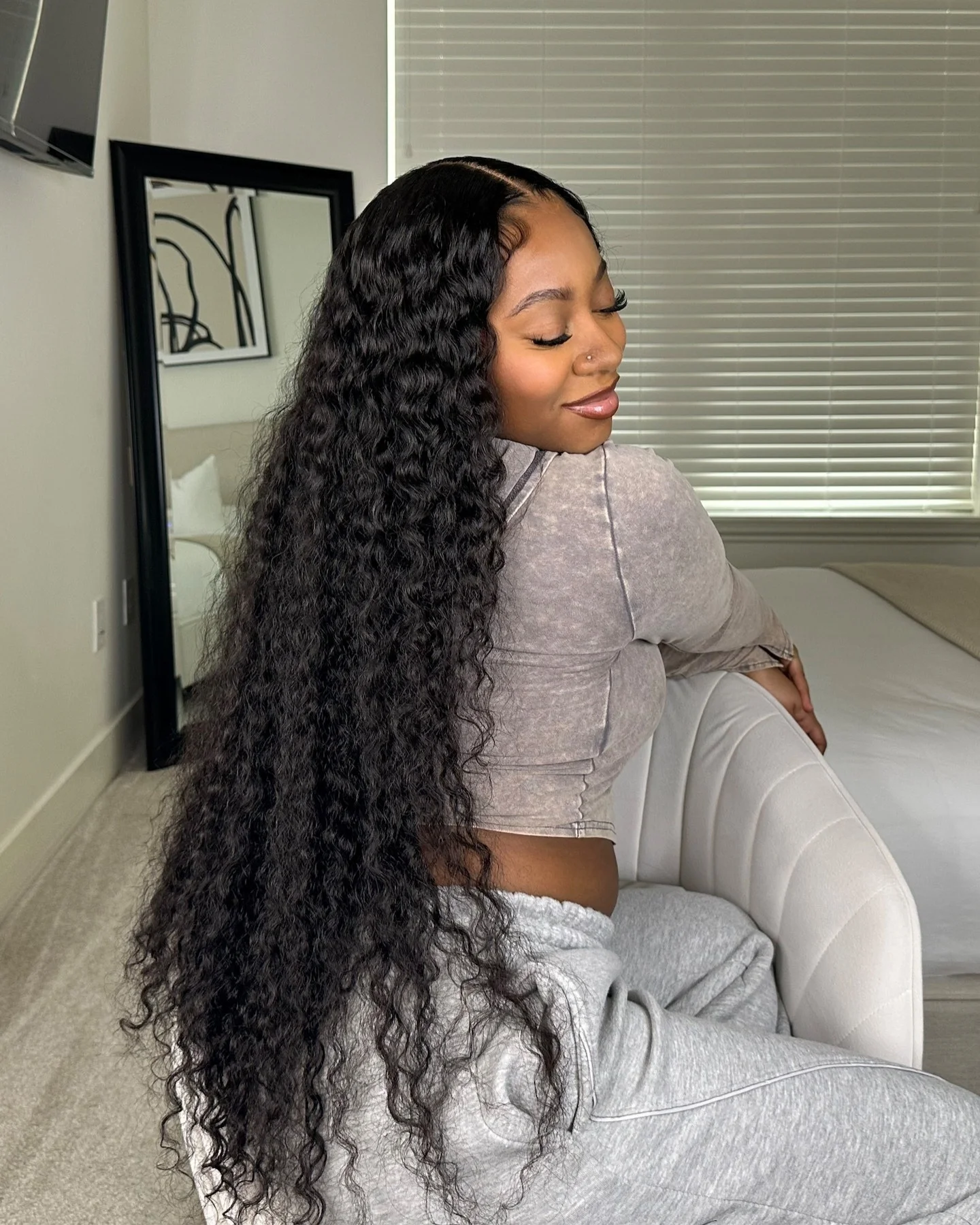 Pelucas de cabello humano de onda profunda, pelucas con cierre transparente 5 × 5, cabello humano prearrancado sin pegamento, pelucas de cabello humano con encaje frontal de 200 de densidad