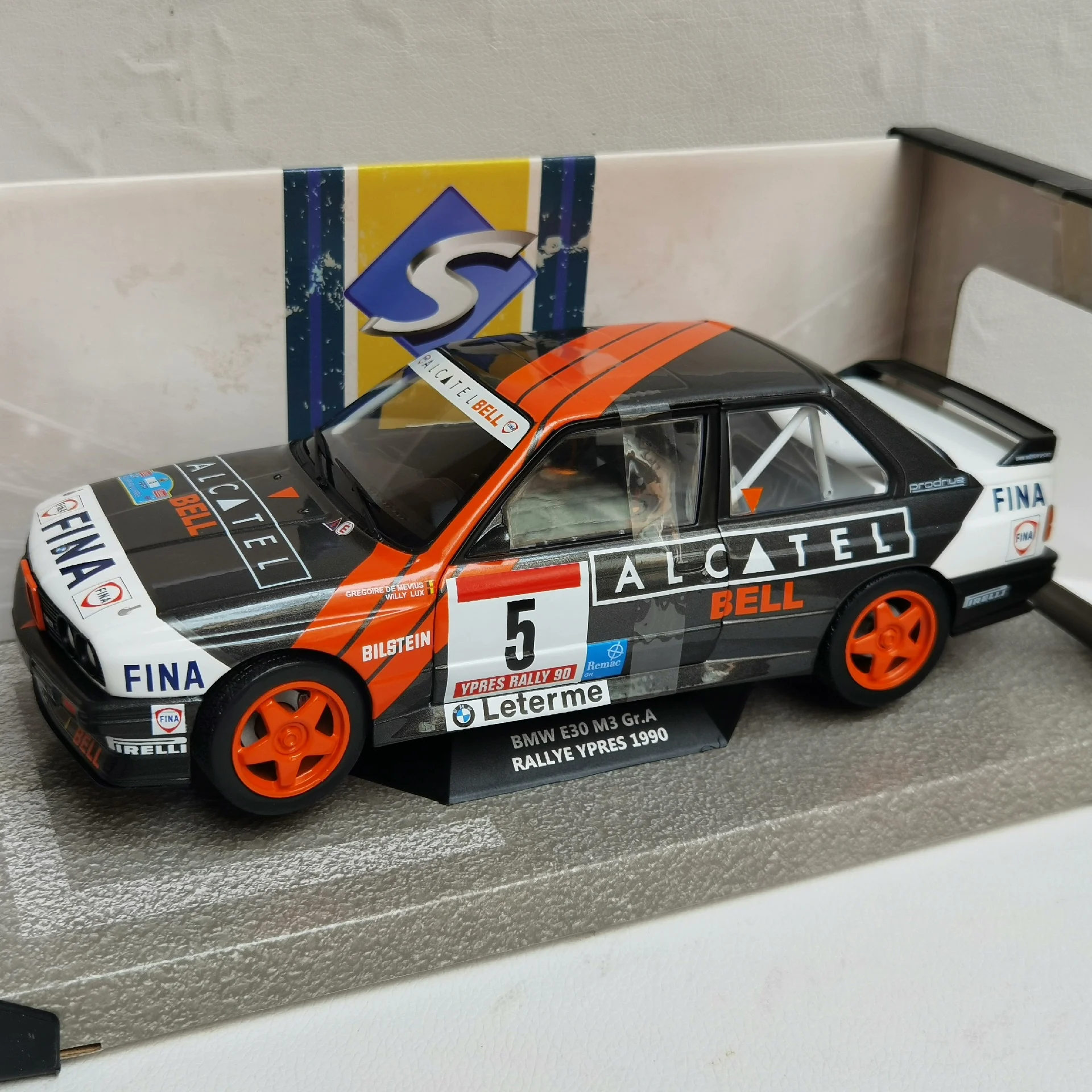 

Литой под давлением SOLIDO масштаб 1/18 BMW E30 M3 1990г. # 5. BMW Racing M6P3 модель автомобиля из сплава, Коллекционная игрушка, подарок, сувенир, украшение для дисплея