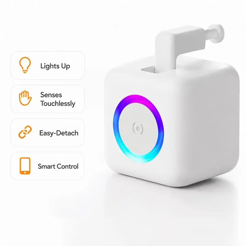 ABXF-App Timer& Touch Control Bluetooth Robot Switch Smart Button Pusher No-Wire Smart Switch With App Timer& Touch Control