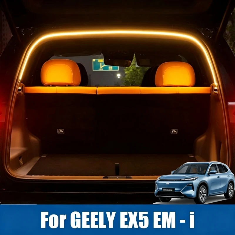 For Galaxy Starship 7 EM-i EX5 EM-i 2025 2026 Car Rear trunkLED Light Strips Tail box lighting Decorative Accessories