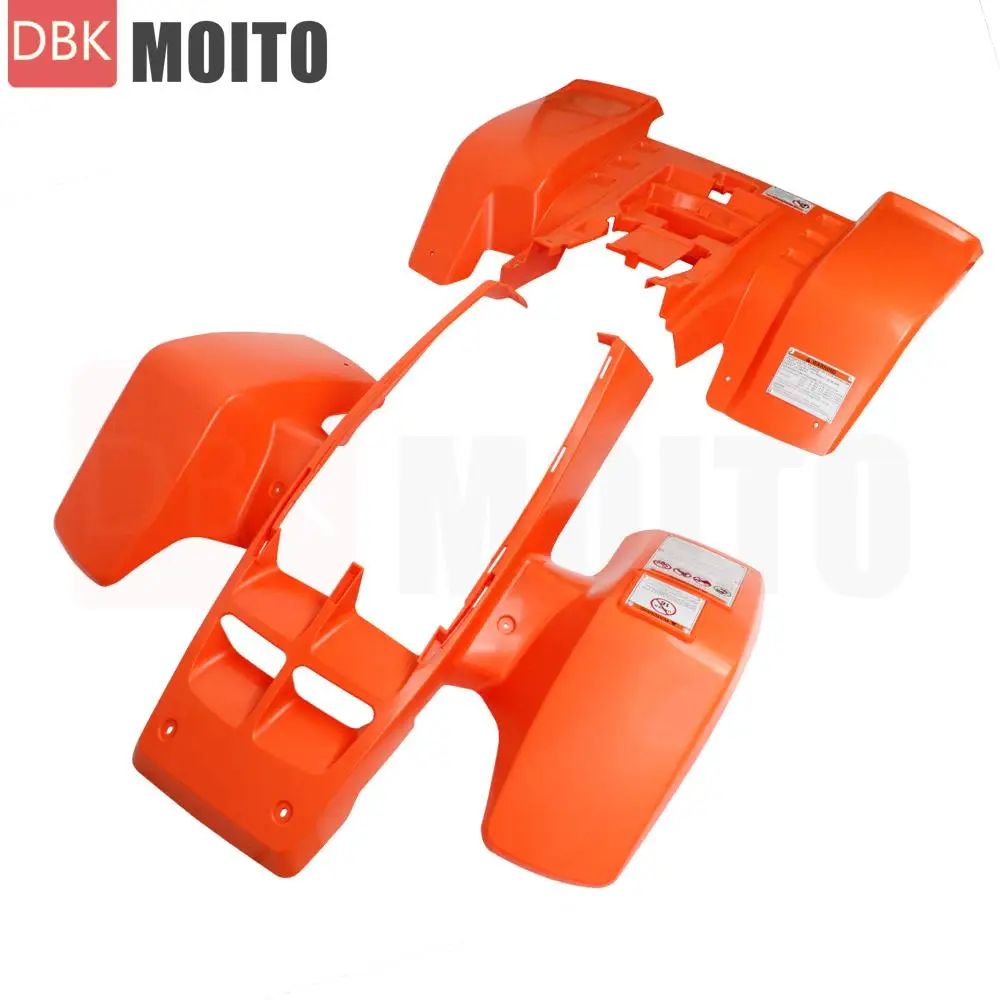 Plastikowe owiewki przedniego i tylnego błotnika Motorrad Kotcatoriel do Yamaha Banshee 350 YFZ350 Plastikowe zestawy 1985-2006 ATV