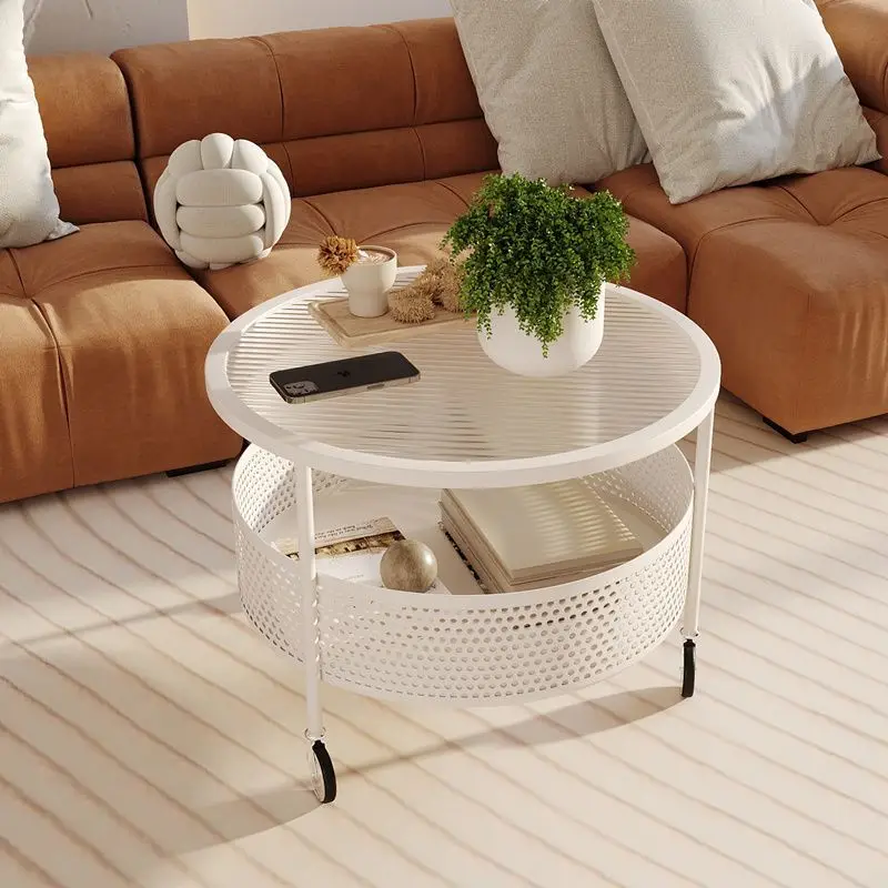 

Coffee table Internet celebrity ins wind small apartment living room household round minimalist mini table