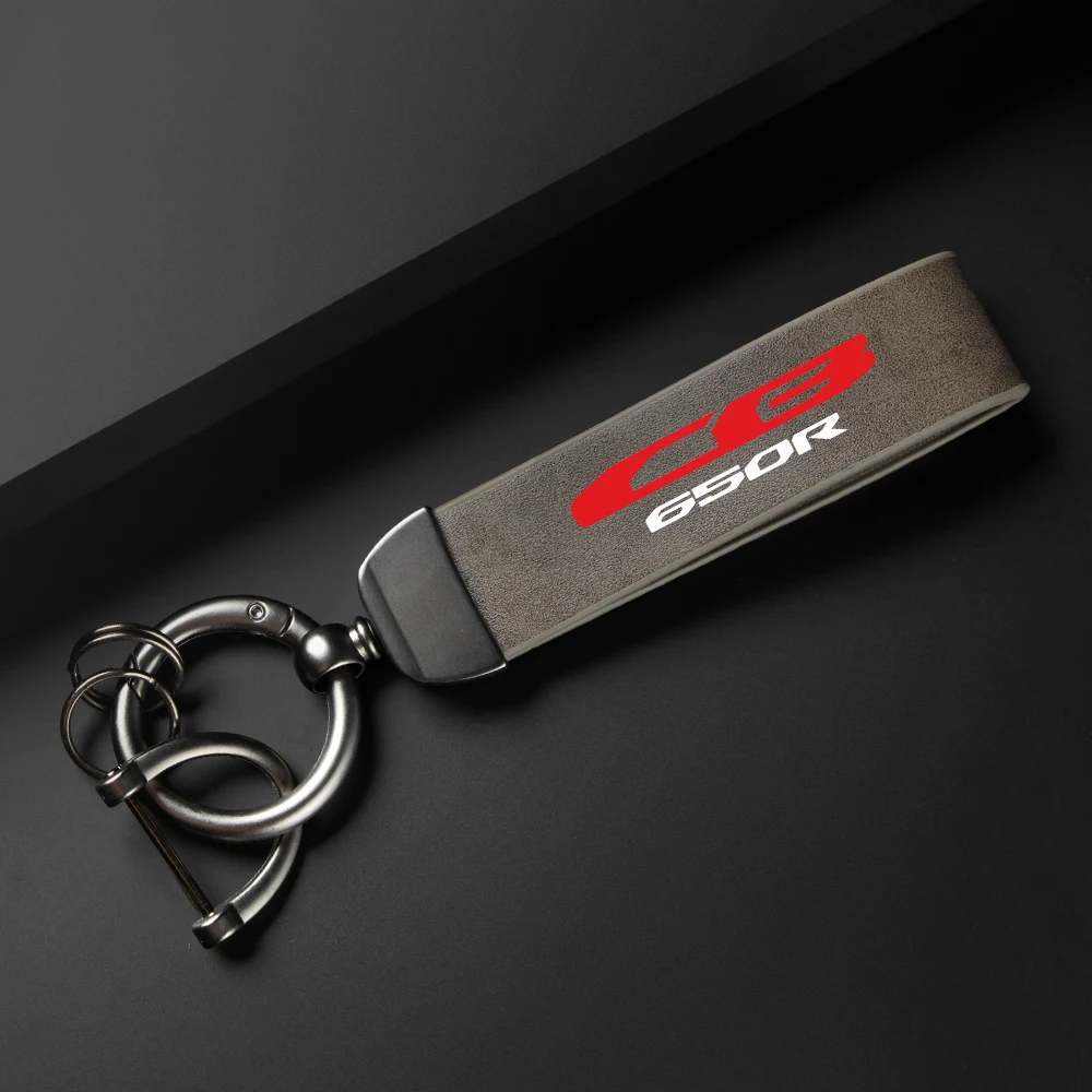 Hochwertiges Leder Motorrad Schlüsselanhänger Halter Schlüsselanhänger für HONDA NEO SPORT CAFR CB650R CB650-R 2019 2020 2021 CB 650R Zubehör