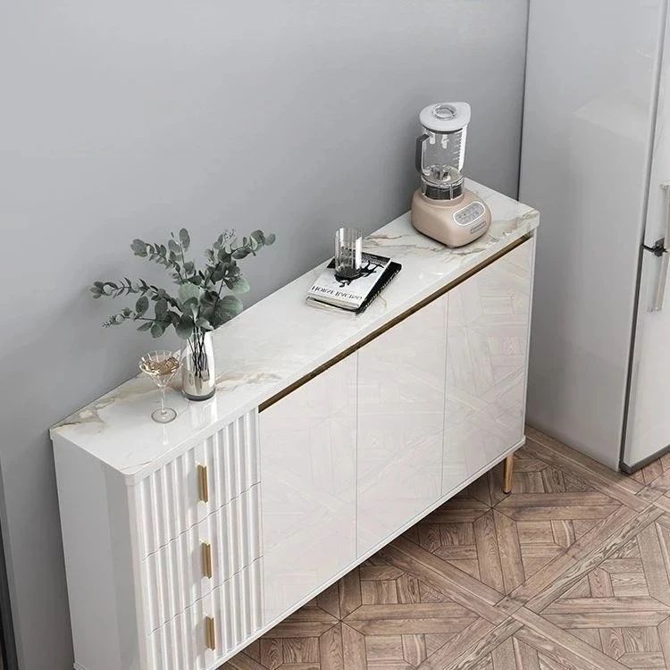 Factory Direct Compatible withModern Cabinet Small Living Room Apartment Dining Kitchen Side Against Wall Style Sofa Backrest