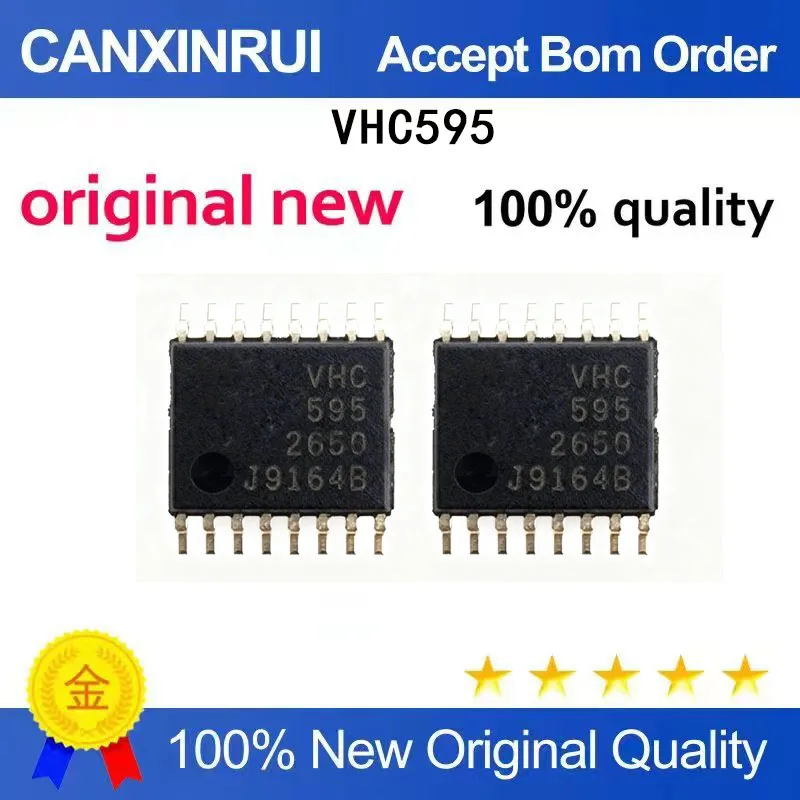 (5-100 Pieces) TC74VHC595FT VHC595 SMT TSSOP-16 Shift Register Logic IC New Chip