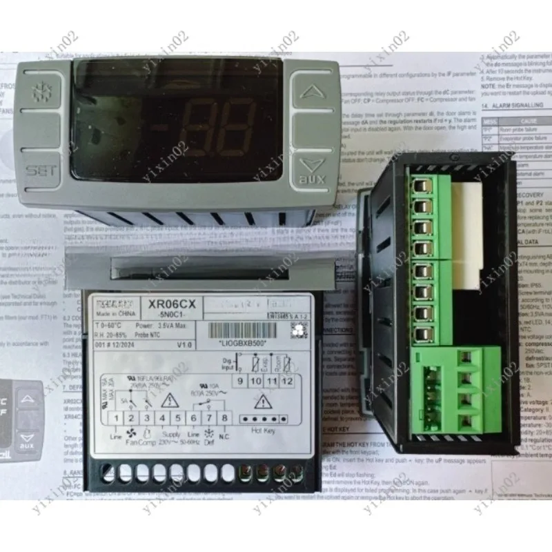 XR06CX-5N0C1 Digital Temperature Controller Auto-Tuning PID for Chiller And Freezer System - Temperature Control Equipment