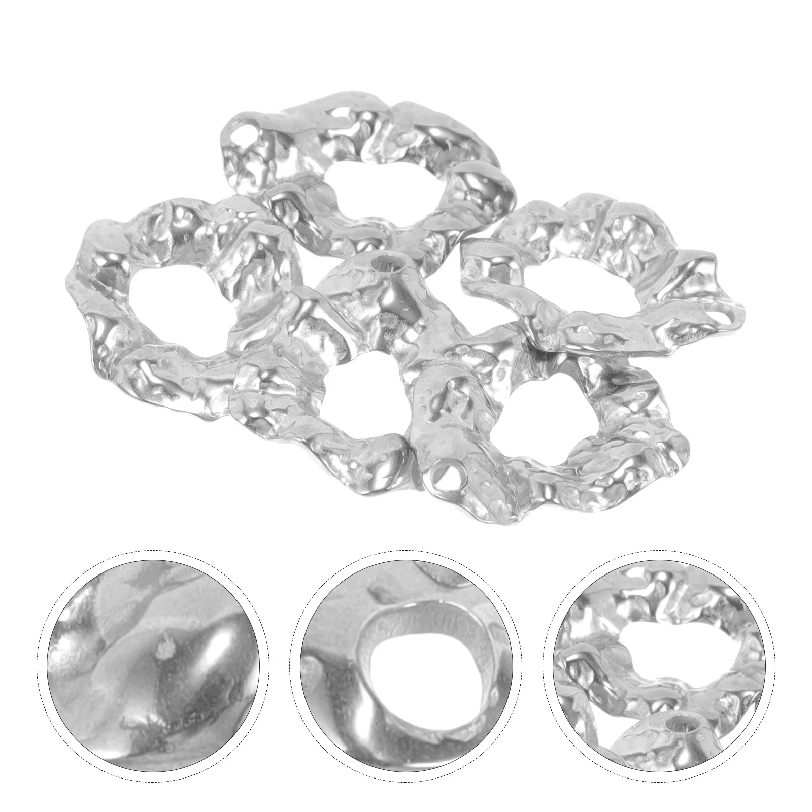 

5 шт., подвески для сережек из нержавеющей стали, креативный кулон, серьги «сделай сам», аксессуары, принадлежности для изготовления ювелирных изделий, фурнитура для рукоделия ручной работы