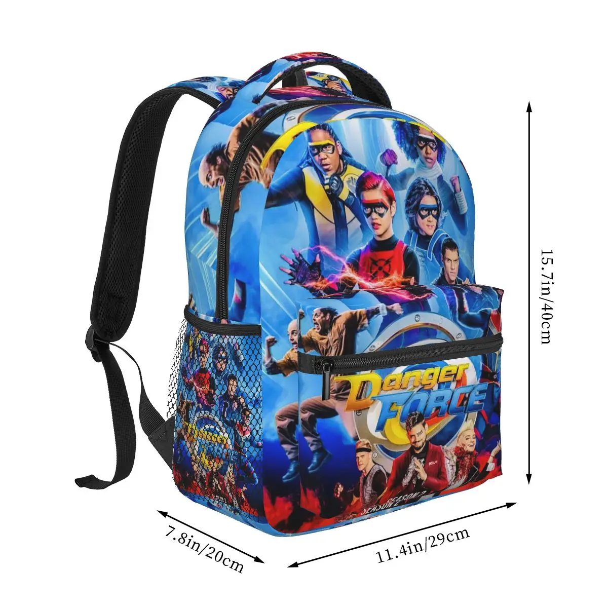 Henry Danger Backpacks Boys Girls Bookbag Students School Bags Cartoon Laptop Rucksack Shoulder Bag Large Capacity