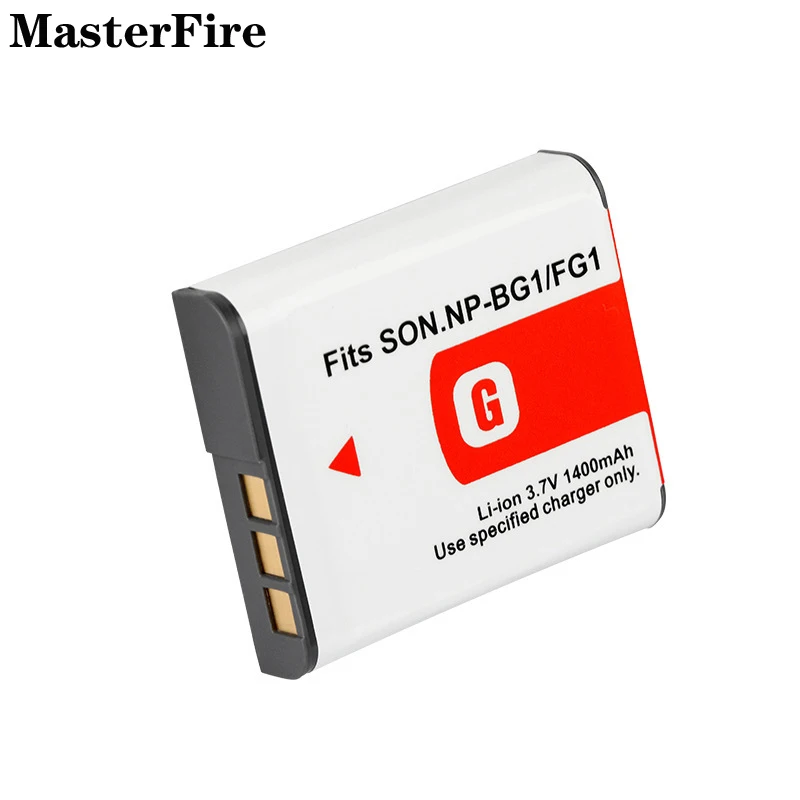 2-10PCS NP-BG1 NP-FG1 1400mah Replacement Camera Battery Pack For Sony Cyber-shot DSC-H50 H10 H20 W55 W70 W50 W29 W210 W220 Cell
