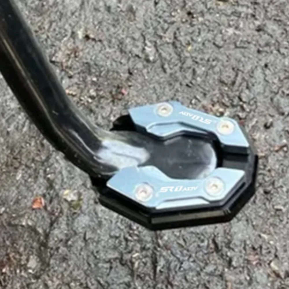 

2026 SR1ADV125 Motorcycle Kickstand Side Stand Enlarger Extension Plate Pad For Voge SR1 ADV 125 SR150S 2023 2024 2025 SR 150S