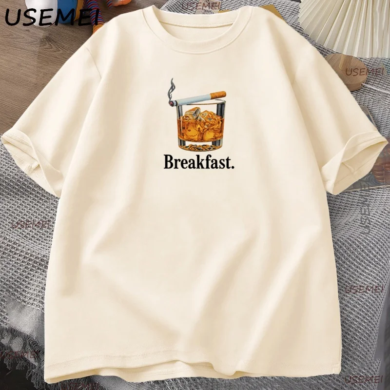 بالذئب القمر Dilf تي شيرت الرجال Y2K الذئب القدم الوثن 90s خمر المحملة لينة فضفاض القطن تي شيرت عادية قمصان قصيرة الأكمام الملابس