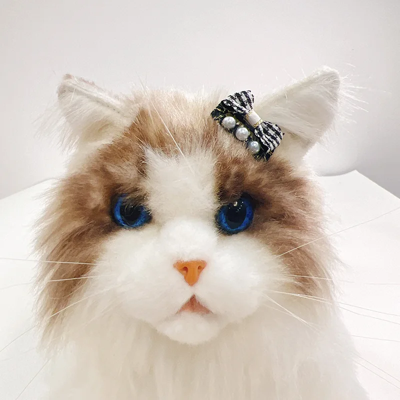 

Japan and South Korea Summer Pet Headdress Cat Hair Card Bichon Dog Bow Hairpin Jewelry Cat Accessories