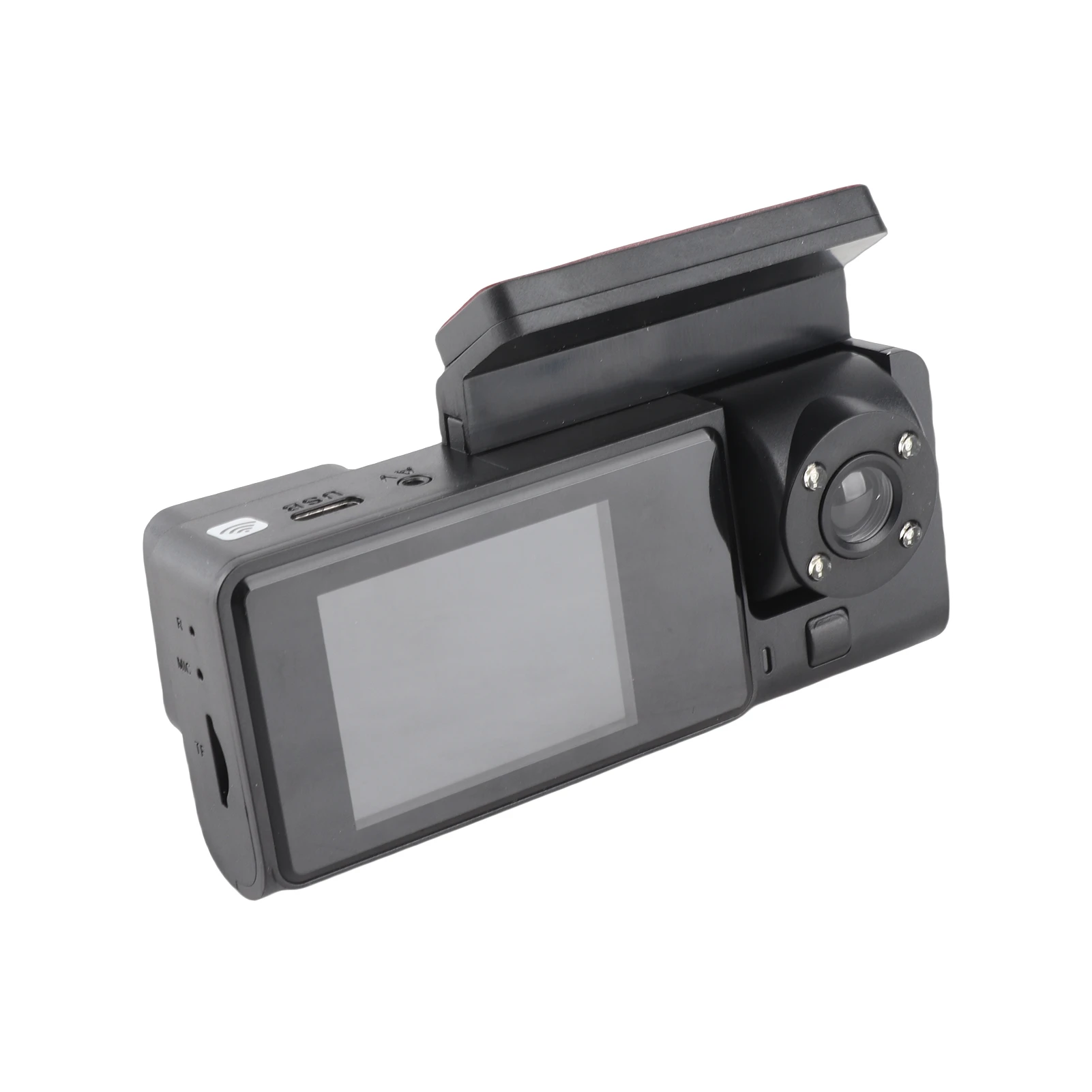 Dash Cam Front and Rear Inside 1080P + 480P + 480P Three Way Triple Car Camera Built-in Wi-Fi 2.0
