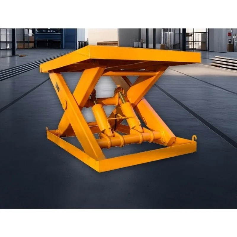 Electric hydraulic lift, large tonnage cross type, loading and unloading lift