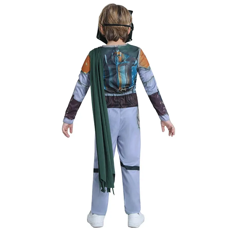 A Bear House Anime The Cosplay Costume Kids Mandalorian Din Djarin Costumes Uniform Cloak Masp1p2t 2025 New