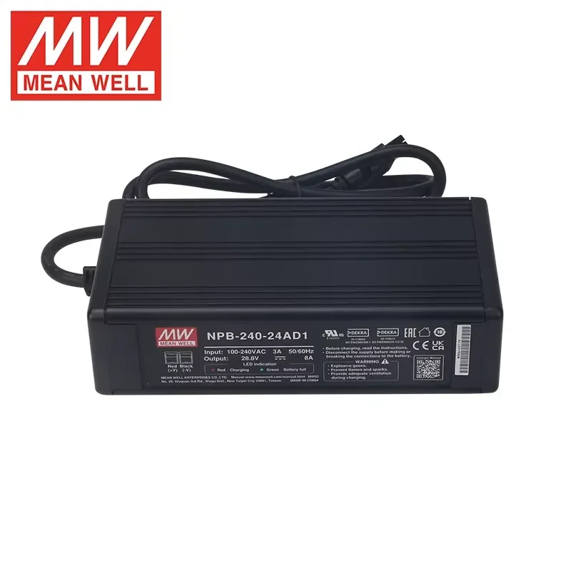 Meanwell NPB-240-48-AD1 240W 48W Wide Output Range Charger and Compact Size Switching Power Supply