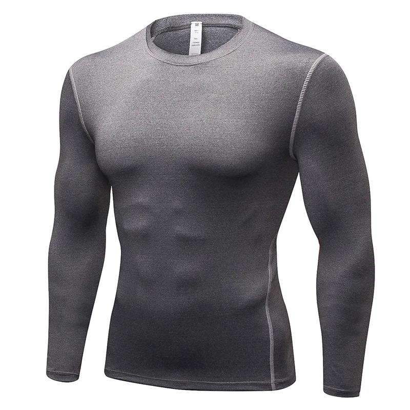 

Men's Running Tee Shirts Dumbbells Sweatshirts Basketball Jerseys Marathon Jogging Undershirt Thermal Underwear ropa deportiva