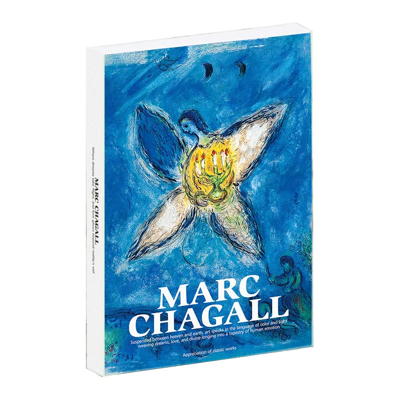 30Pcs Marc Chagall Artist Postcards Vintage Oil Painting Art Greeting Card For DIY Wall Decor Collage Kit Scrapbook Journal Gift