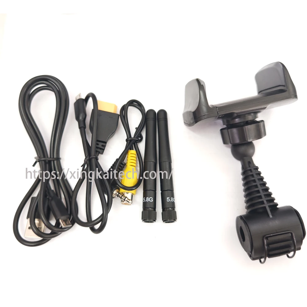 

800*480 FPV Screen Monitor 1000Lux DVR 5.8G 40CH Diversity Receiver 4000mAH Battery Security & Protection Freestyle Drones UAV