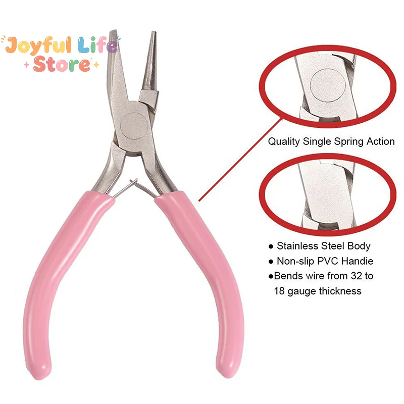 New Sale Round Concave Pliers Wire Looping Pliers Precision Jewelry Pliers Wire Looping Pliers For DIY Jewelry Making