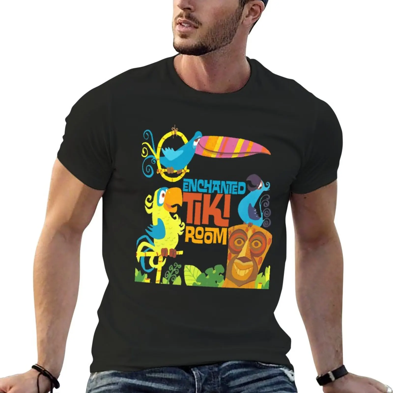 

New Tiki Room Enchanted Tiki Room T-Shirt custom t shirts plus size t shirts men graphic t shirts