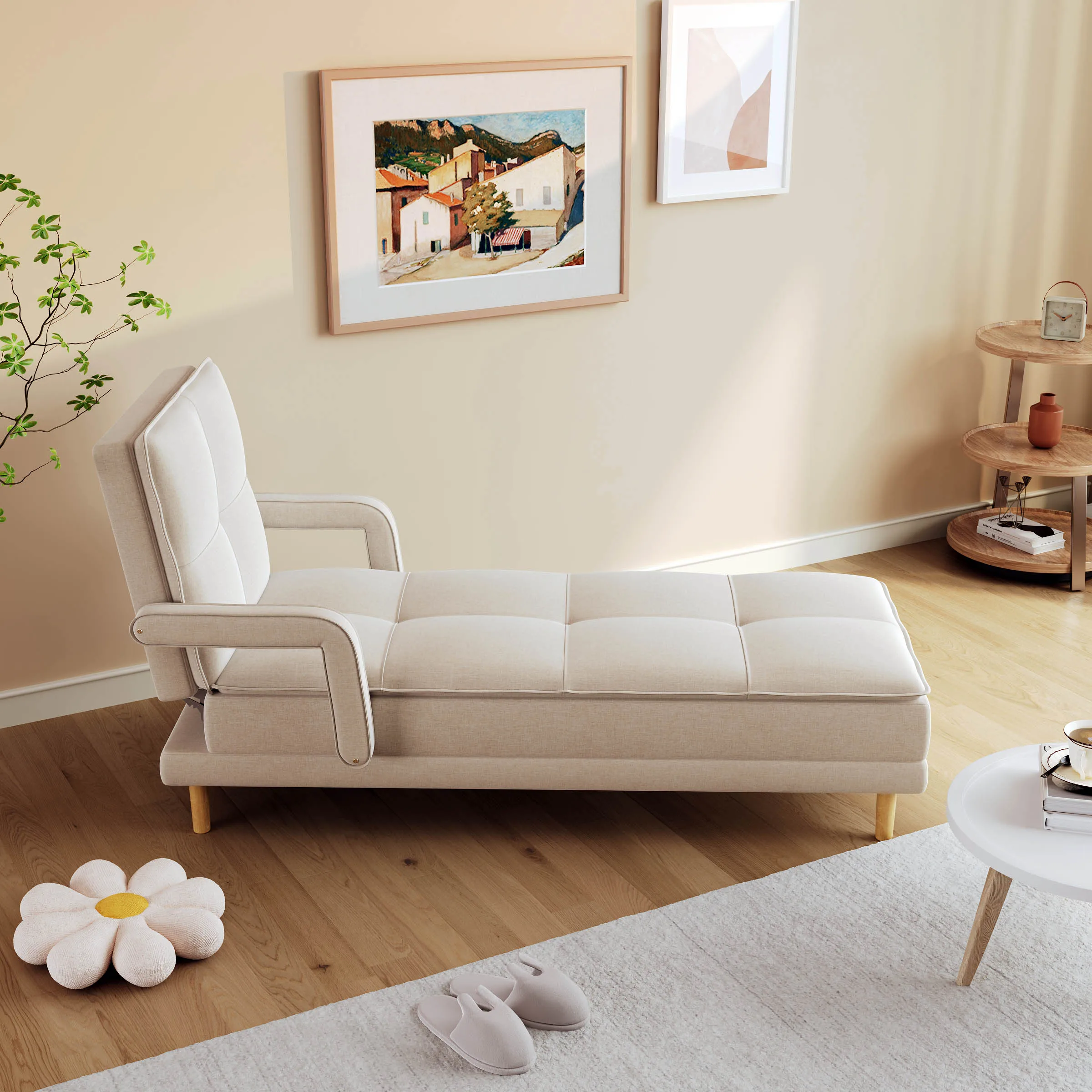 

Lying chair, small single person lazy sofa, light luxury furniture