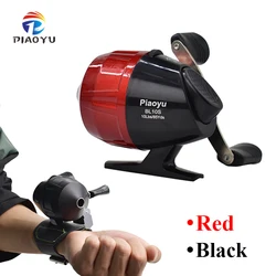 Piaoyu BL10S Portable Fishing Wheel Outdoor Hunting Slingshot Spincast Fishing Reel Closed Shooting Reel Fishing Accessories