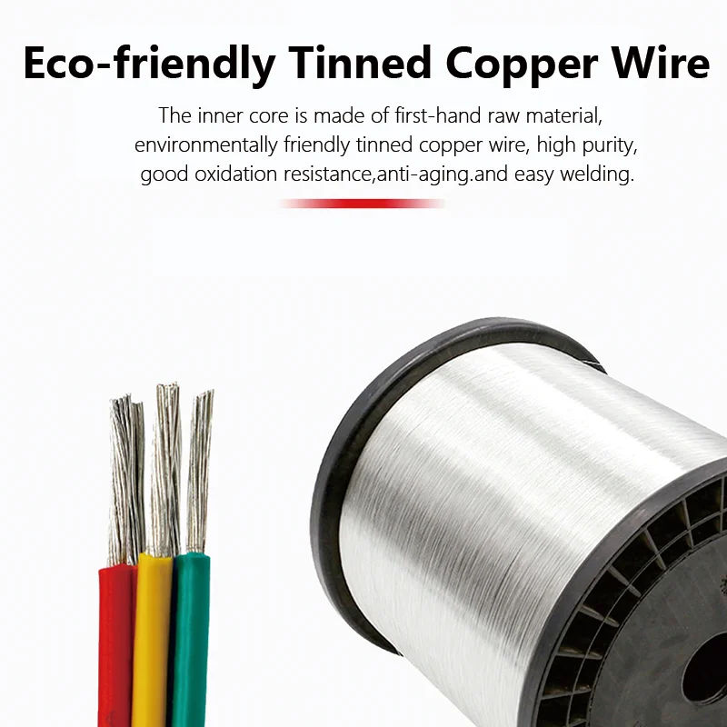 16 AWG 25m/box UL1007 PVC Tinned Pure Copper Cable Line Stranded Electrical Wire PCB Wire DIY（5 Colors Mix Kit）