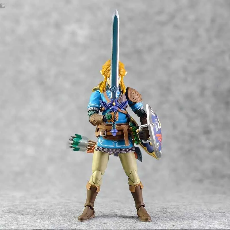 Max Originele figma Anime Figuur The Legend of Zelda: Tears of the Kingdom Link Action Figure Speelgoed voor jongens/meisjes