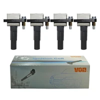 Bobina de encendido de 4 Uds para SUBARU FORESTER IMPREZA LEGACY IV V WRX Saloon para Saab 9-2X 2.5L 2006 22433AA418 22433AA480 22443AA540