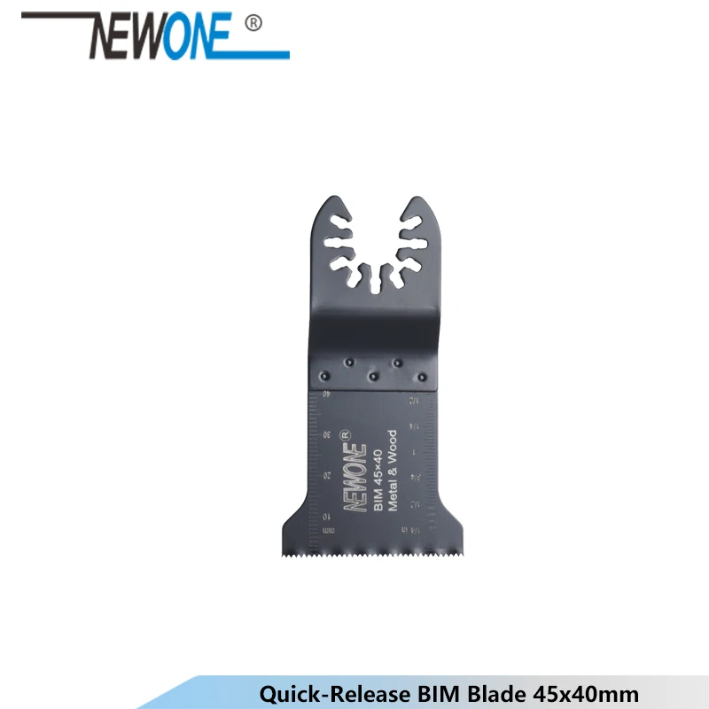 NEWONE 45*40mm BIM Quick-change/Release Saw Blades fit Power Oscillating Tools multi-function tool for Cutting Wood/plastic