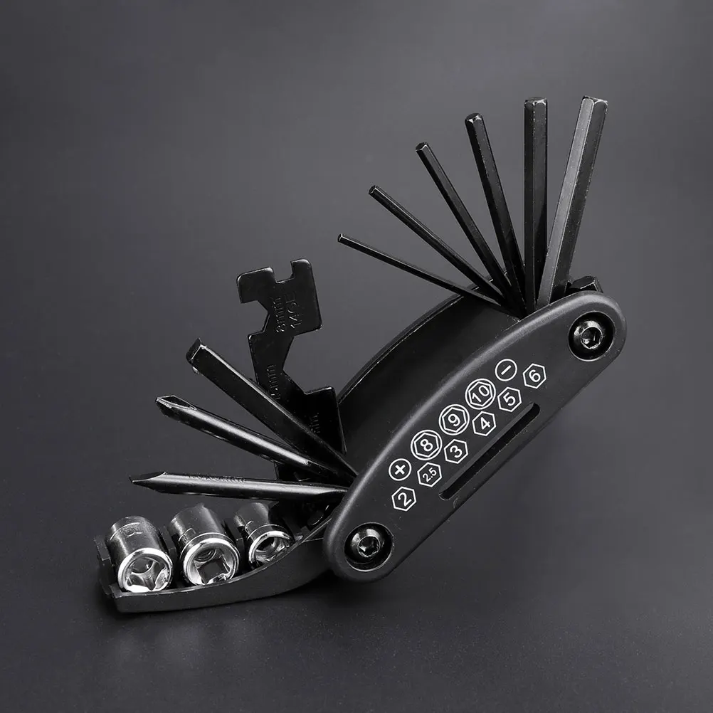 

2pcs Repair Kit for Bikes Cycling Metal Portable Multi Functional Tools Bike Multitools Long Lasting Simple Great Gift Useful