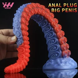 Super Long Butt Plug Huge Animal Dildo For Women Sex Toys BDSM Big Anal Plug Octopus Tentacle Buttplug For Woman Men Gay Sexshop