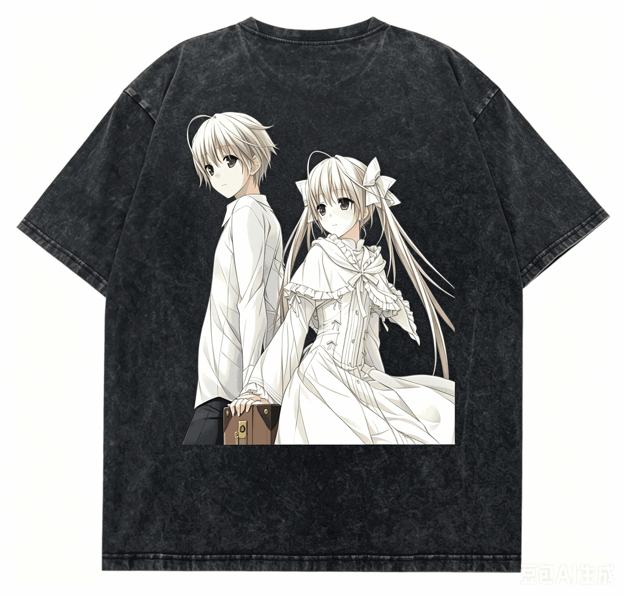 Camiseta Yosuga no Sora con ef - Vintage Fashion Model reseña y precio