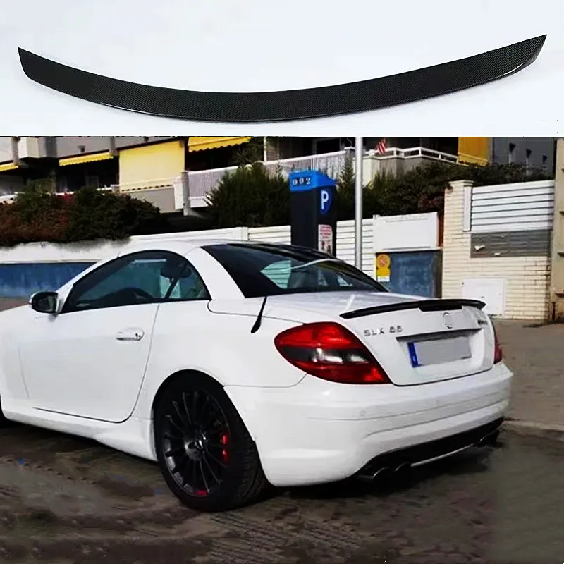 For 2005-2010 Benz SLK R171 SLK200 SLK35 SLK280 SLK300 ABS Plastic Rear Trunk Lid Spoiler Wings Car Exterior Tuning Accessories