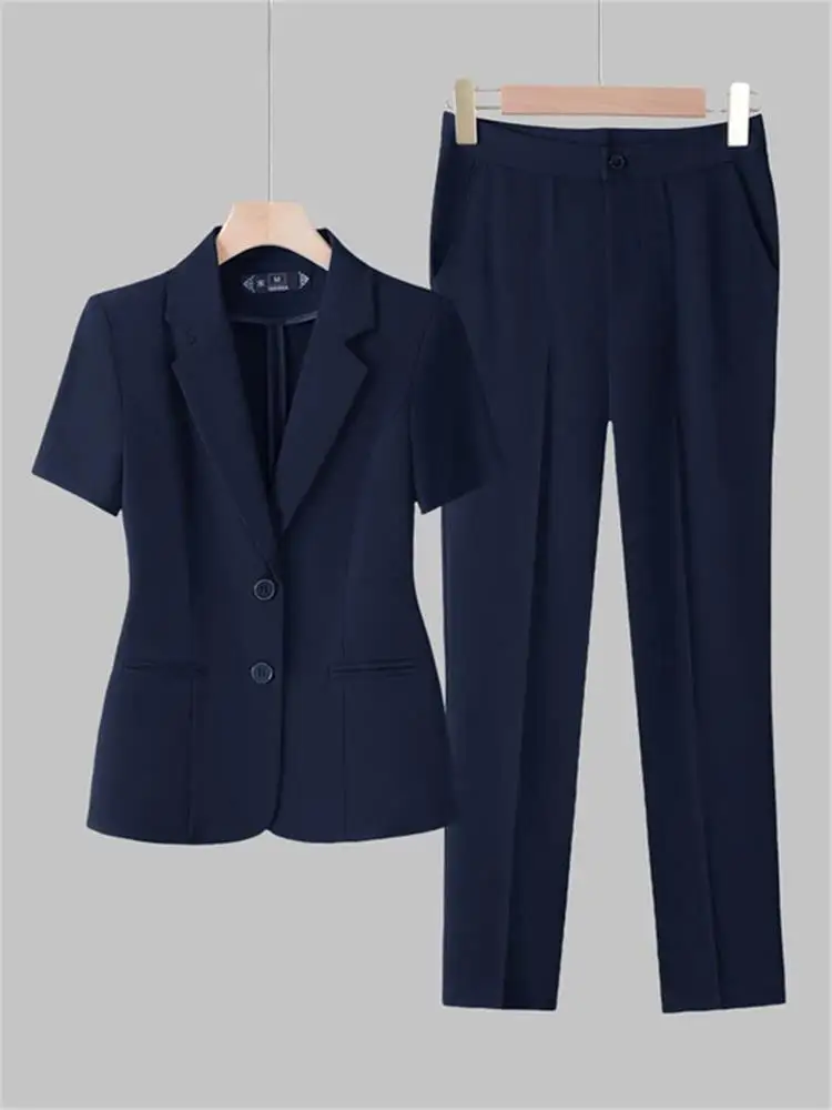 Or Sve Abito da donna Jaet Abbigliamento da lavoro formale Estate Intervista di piccole dimensioni Reception Manager Capispalla sottile Prodotto cinese...