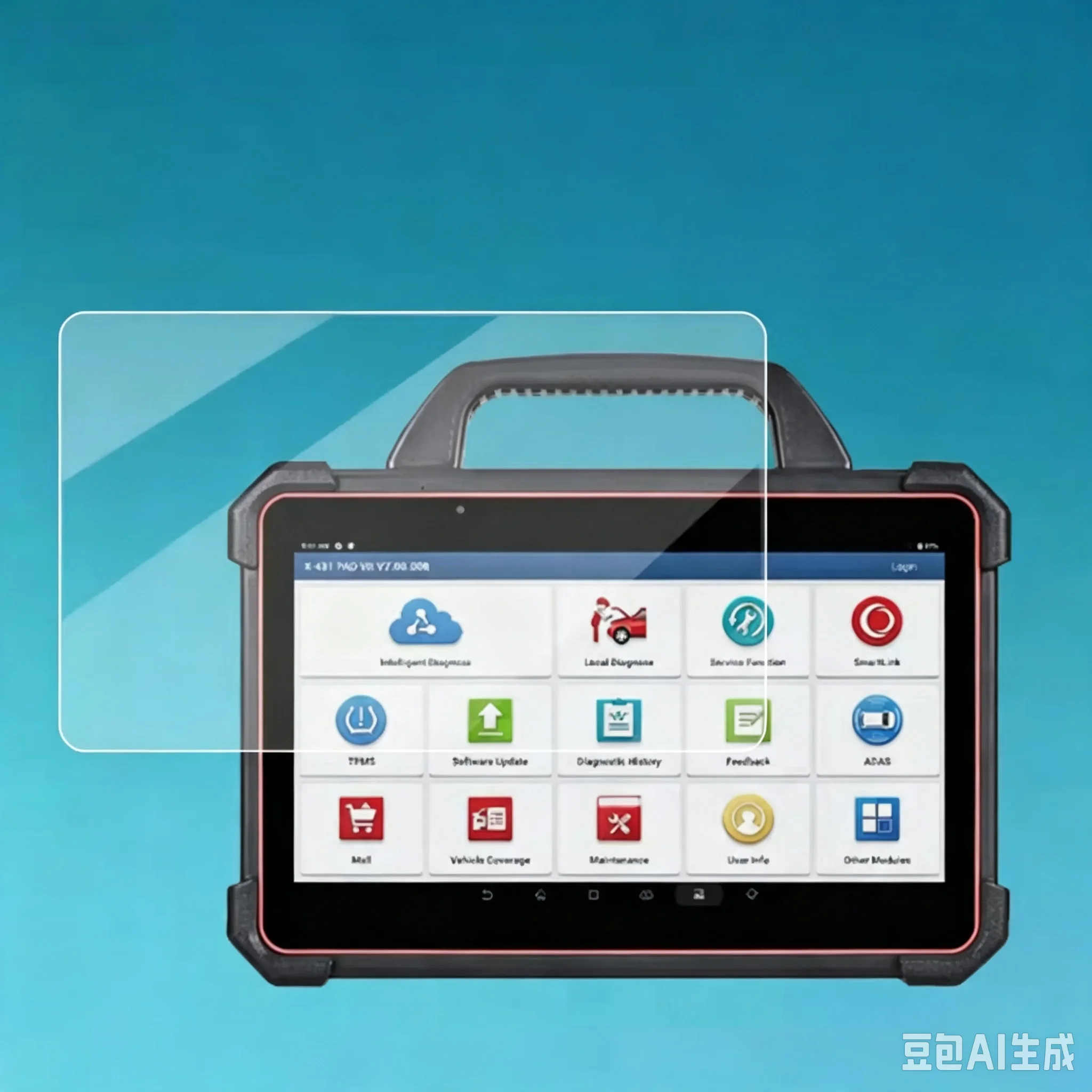 1PCS For LAUNCH X431 PAD7 PADVII 13.3 Inch Soft TPU Nano-coated Screen Protector Protective Film
