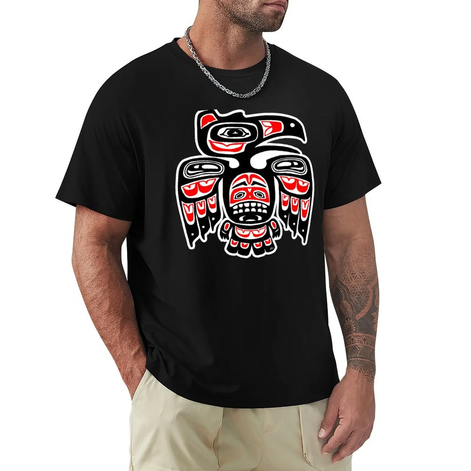 

Alaskan Eagle T-Shirt Summer Casual Loose T-Shirt