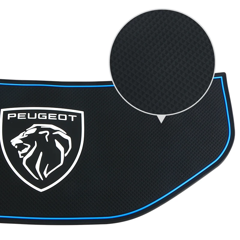غطاء لوحة سيارة مضاد للأوساخ وسادة السيارات عدم الانزلاق داش حصيرة اكسسوارات الديكور الداخلي لبيجو 4008 GT 5008 2016-2023 #5