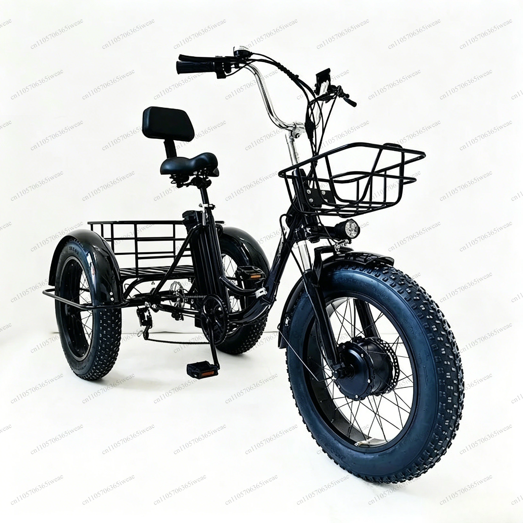Electric power bicycle 48V motor tricycle, high-end painting