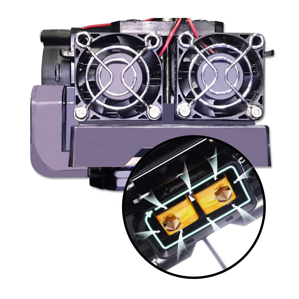 QIDI Wholesale Dual Extruder X-Pro 3D Printer Large 4.3 Inch Touch Screen Enclosed 3D Printing Machine