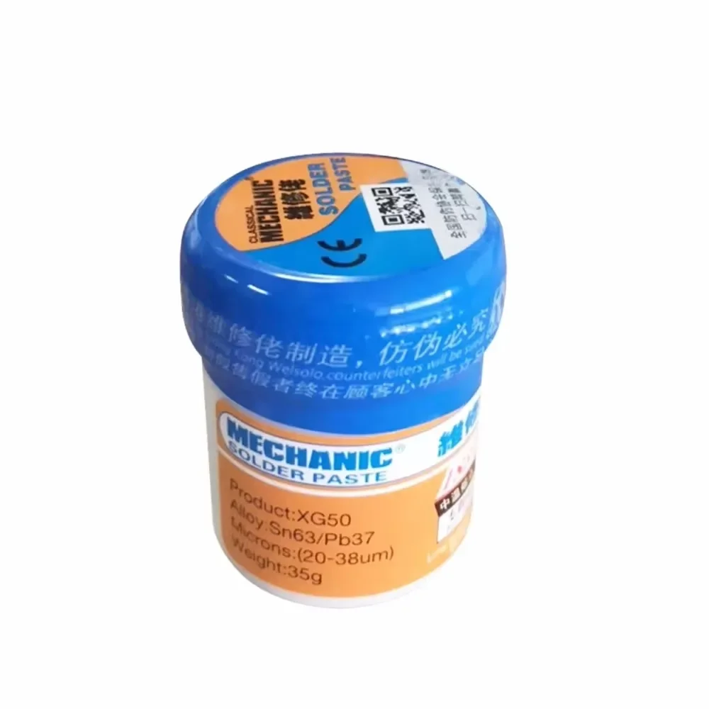 MECHANIC XG Series 183℃ Tin Solder Paste Environment Friendly Soldering Flux for Mobile Phone IC CPU BGA SMD Phone Repair image 5