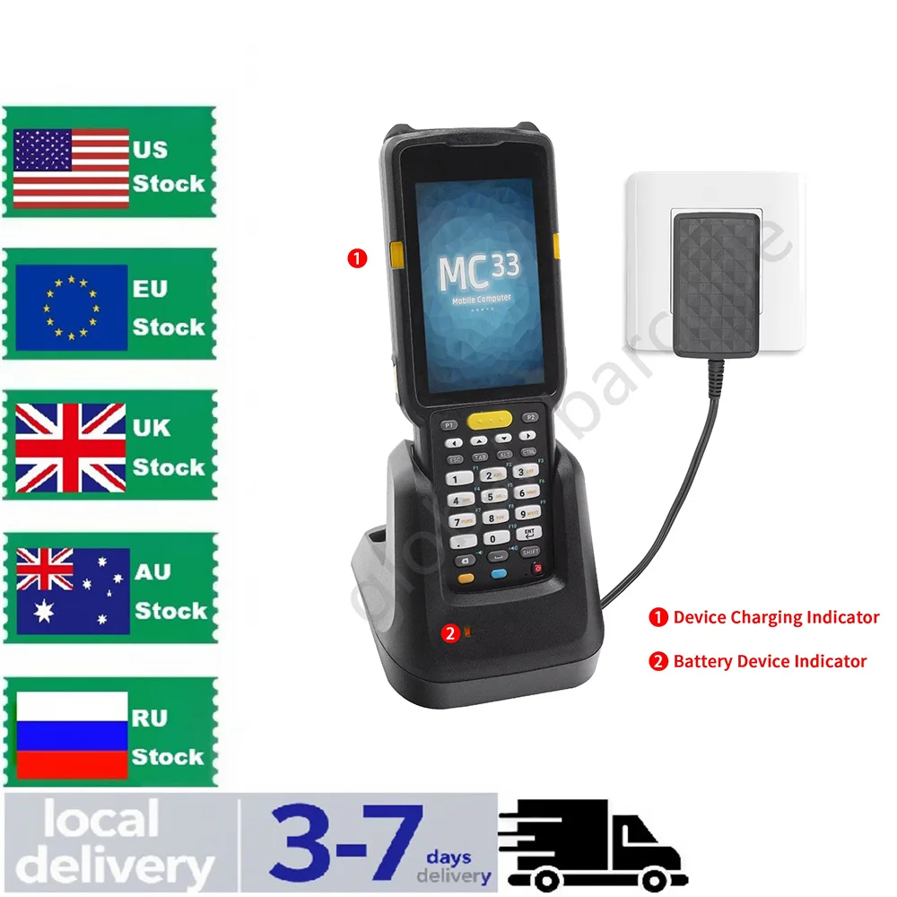 

FOR Zebra MC3300 Charging Cradle CRD-MC33-2SUCHG-01 MC330K MC330M MC333R MC330L